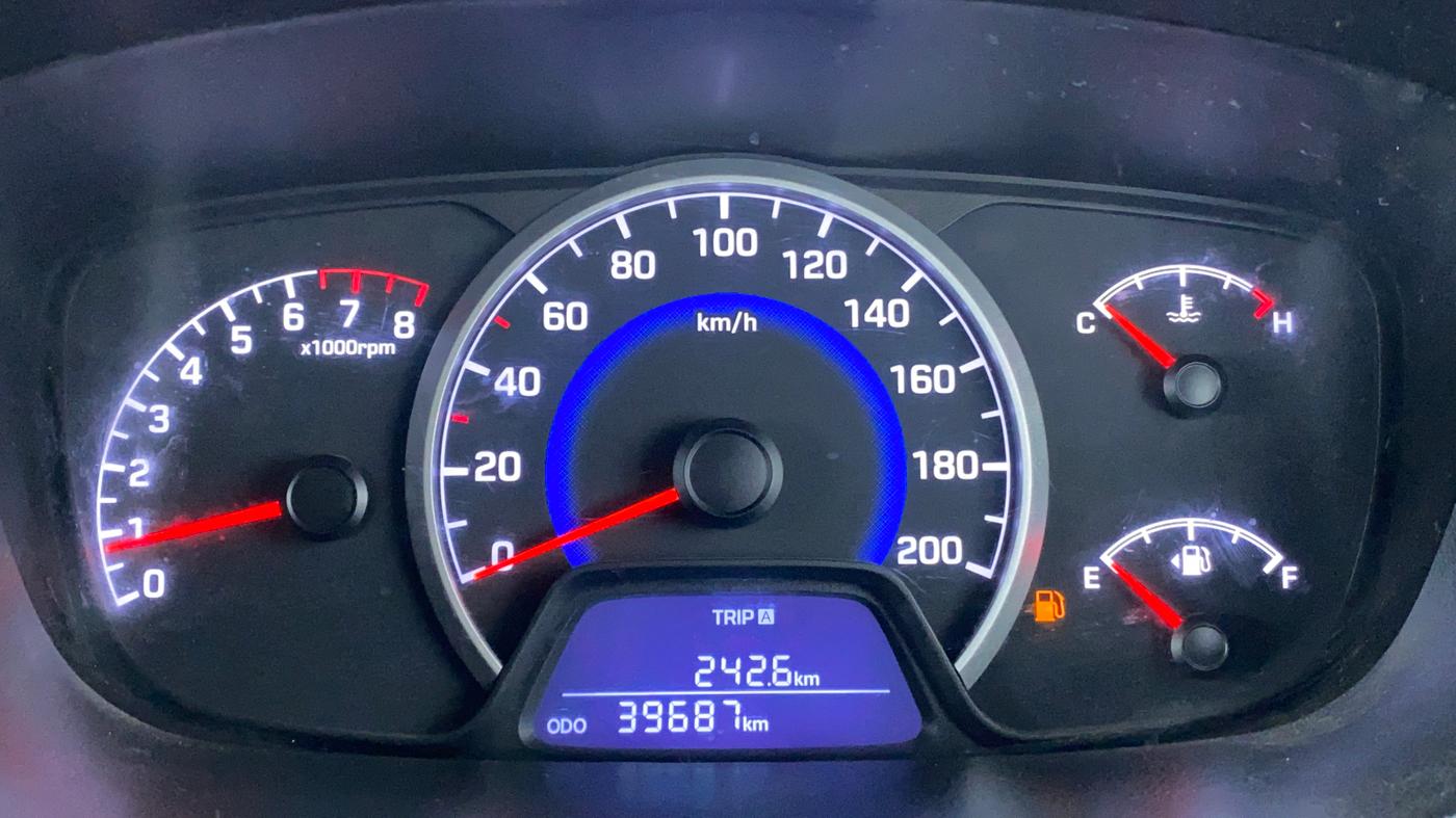 2019 Hyundai Grand i10 SPORTZ 1.2 KAPPA VTVT, Petrol, Manual, 39,746 km, Odometer Image