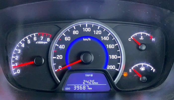 2019 Hyundai Grand i10 SPORTZ 1.2 KAPPA VTVT, Petrol, Manual, 39,746 km, Odometer Image