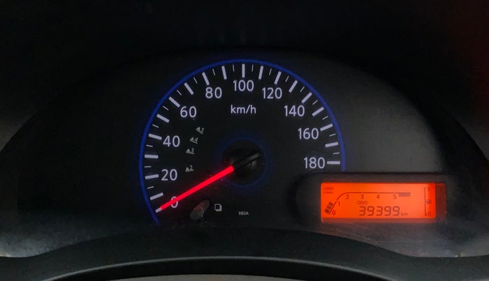 2014 Datsun Go T, Petrol, Manual, 39,399 km, Odometer Image