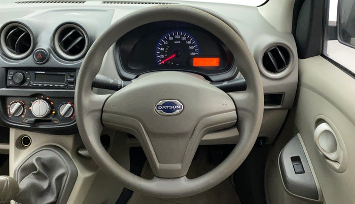 2014 Datsun Go T, Petrol, Manual, 39,399 km, Steering Wheel Close Up