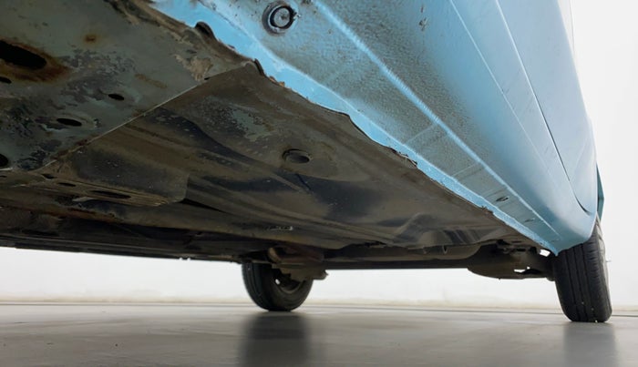 2014 Datsun Go T, Petrol, Manual, 39,399 km, Right Side Underbody