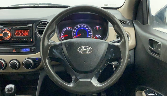 2015 Hyundai Grand i10 MAGNA 1.2 KAPPA VTVT, Petrol, Manual, 62,536 km, Steering Wheel Close Up
