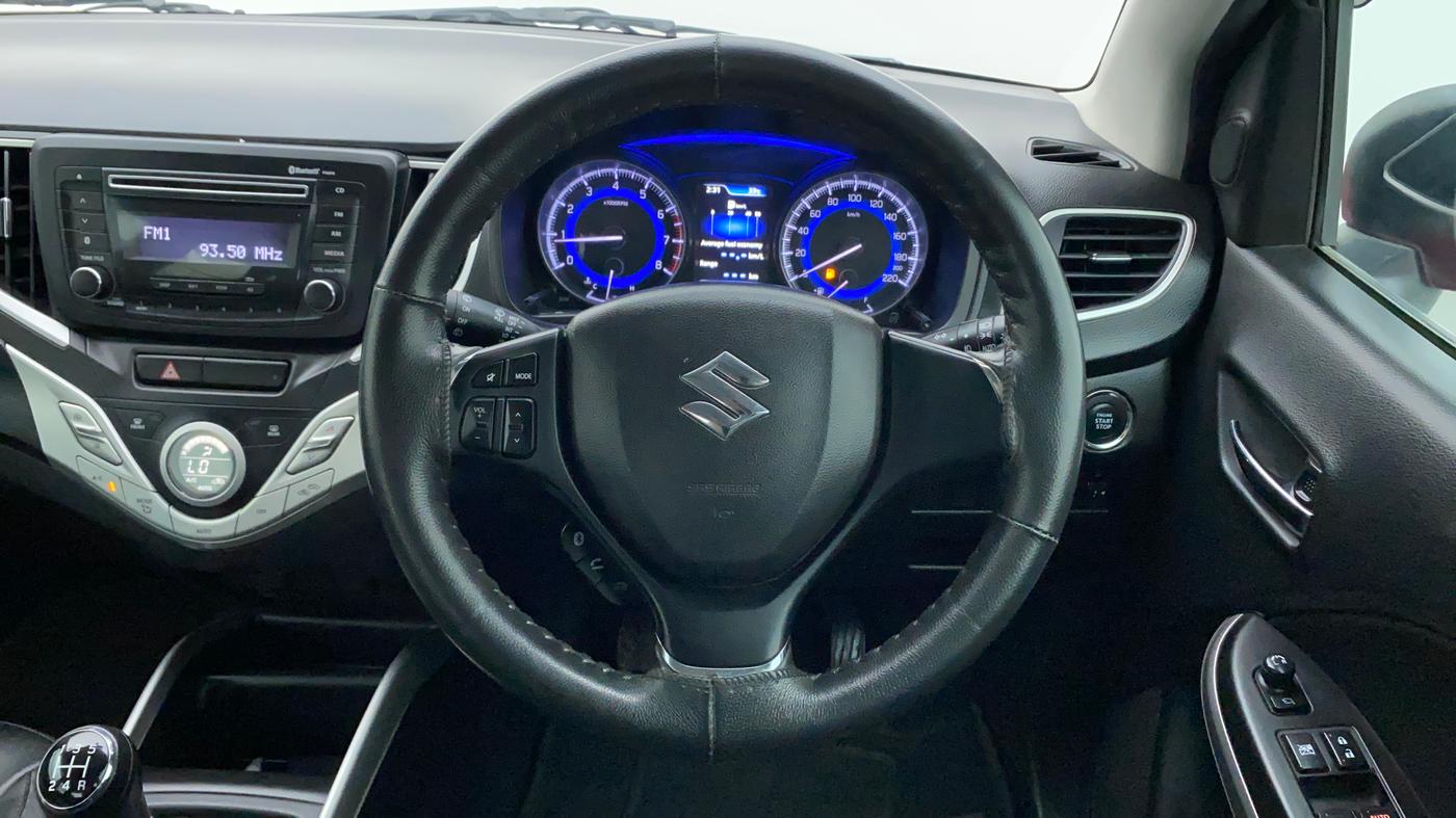 2018 Maruti Baleno ZETA PETROL 1.2, Petrol, Manual, 78,120 km, Steering Wheel Close Up