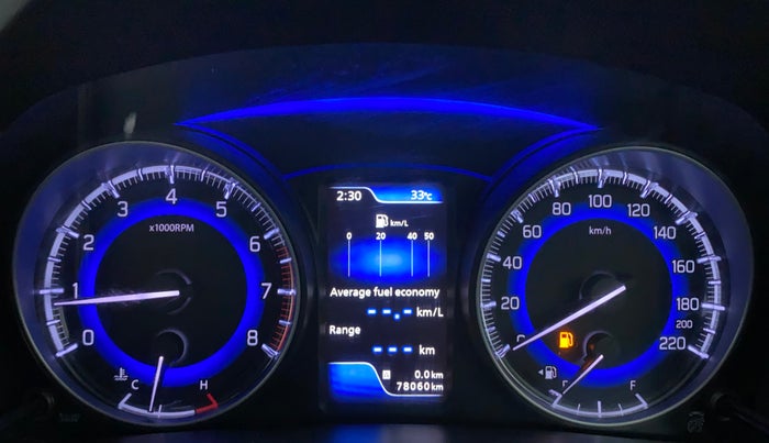 2018 Maruti Baleno ZETA PETROL 1.2, Petrol, Manual, 78,120 km, Odometer Image