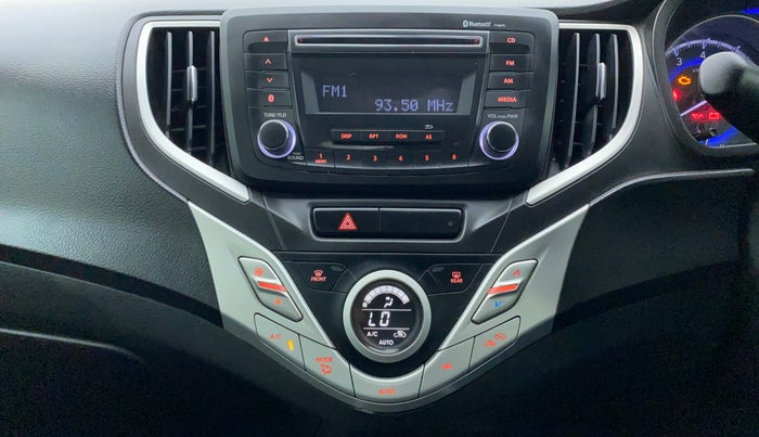 2018 Maruti Baleno ZETA PETROL 1.2, Petrol, Manual, 78,120 km, Air Conditioner