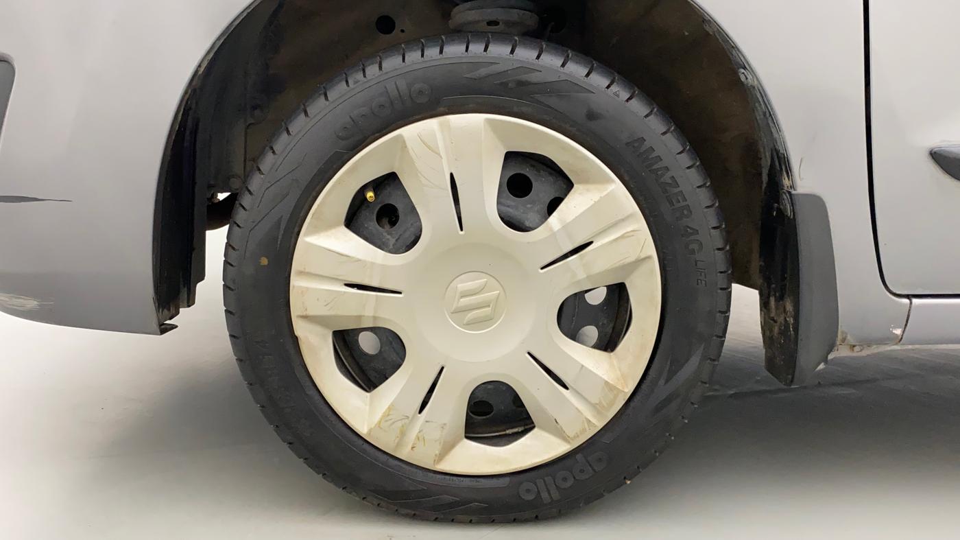 2013 Maruti Wagon R 1.0 VXI, Petrol, Manual, 18,998 km, Left Front Wheel