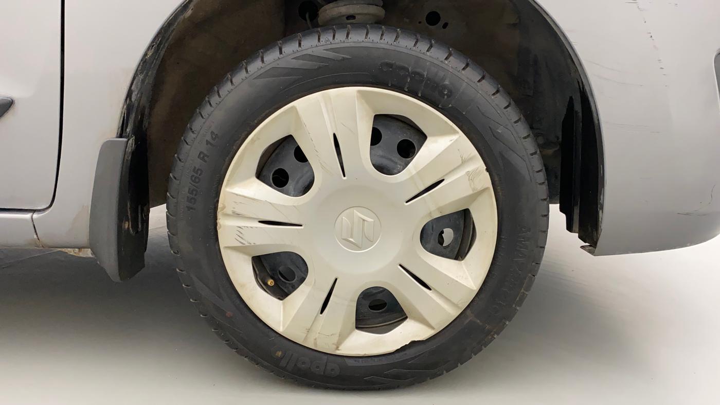 2013 Maruti Wagon R 1.0 VXI, Petrol, Manual, 18,998 km, Right Front Wheel