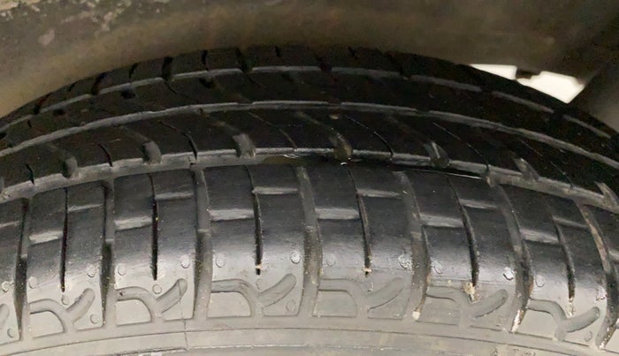 2013 Maruti Wagon R 1.0 VXI, Petrol, Manual, 18,998 km, Left Rear Tyre Tread