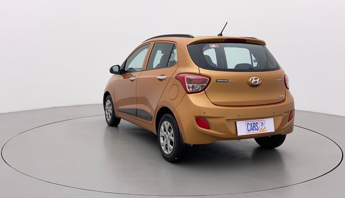 2014 Hyundai Grand i10 SPORTZ 1.2 KAPPA VTVT, Petrol, Manual, 78,804 km, Left Back Diagonal