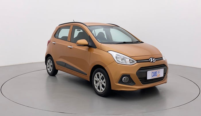 2014 Hyundai Grand i10 SPORTZ 1.2 KAPPA VTVT, Petrol, Manual, 78,804 km, Right Front Diagonal