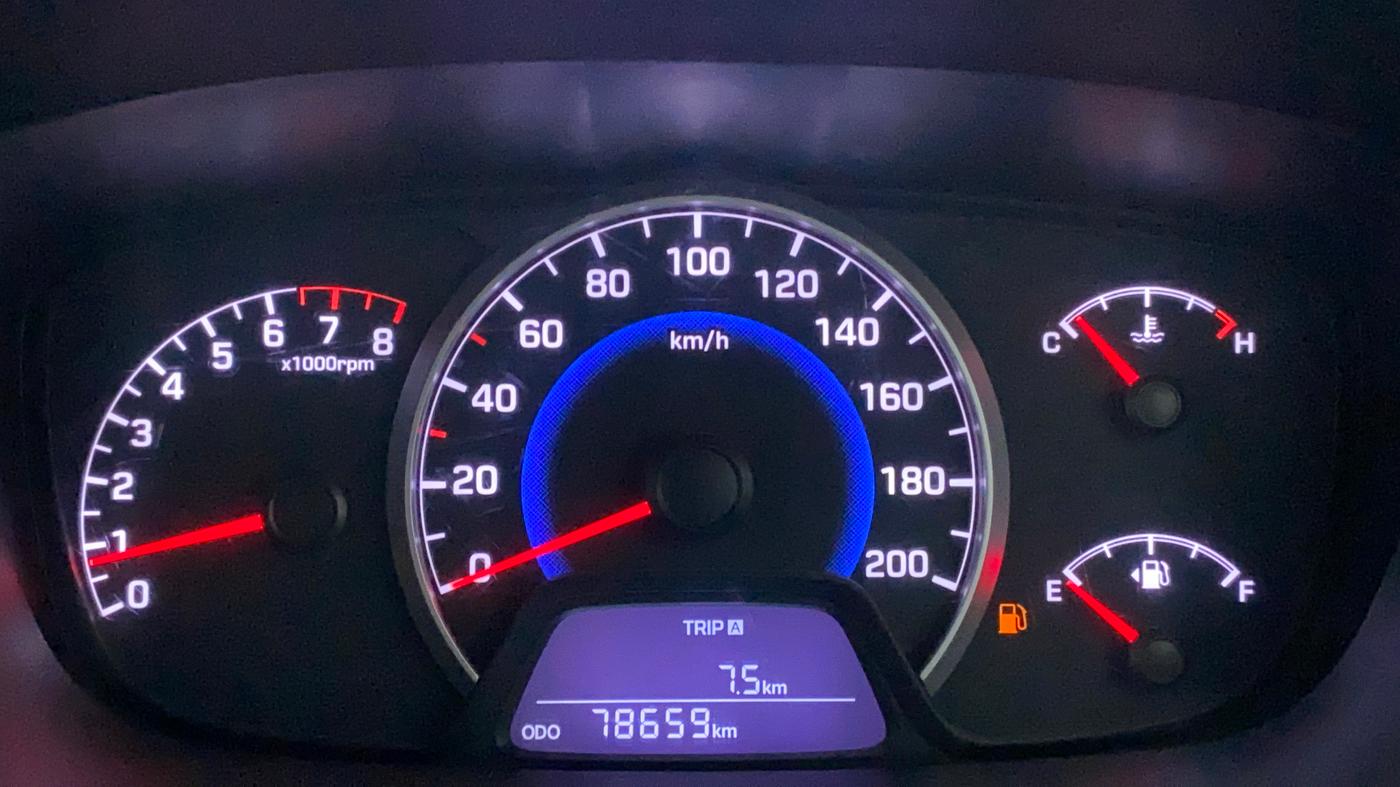 2014 Hyundai Grand i10 SPORTZ 1.2 KAPPA VTVT, Petrol, Manual, 78,804 km, Odometer Image