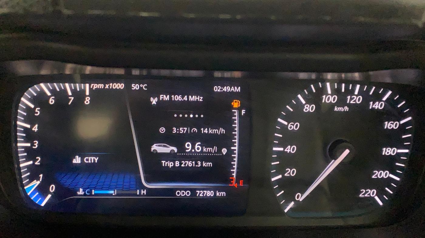 2020 Tata ALTROZ XZ PETROL, Petrol, Manual, 72,780 km, Odometer Image