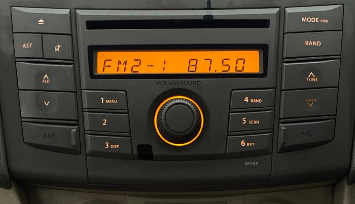 2013 Maruti Ertiga VXI, Petrol, Manual, 93,852 km, Infotainment System