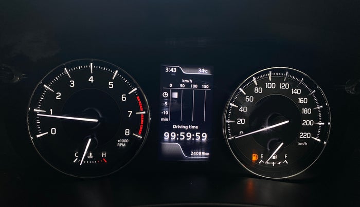 2022 Maruti Baleno ALPHA PETROL 1.2, Petrol, Manual, 24,086 km, Odometer Image