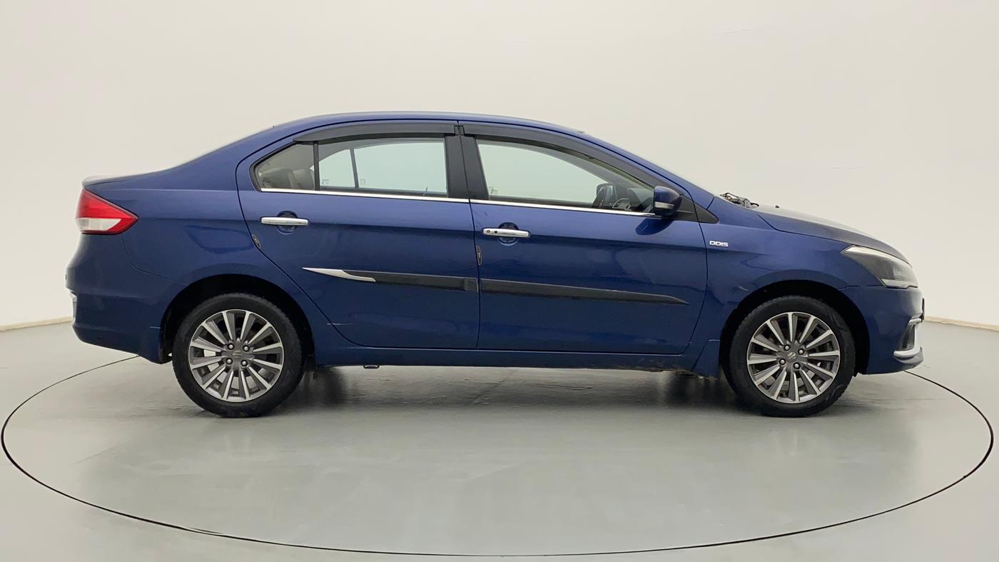 2019 Maruti Ciaz ALPHA DIESEL 1.5, Diesel, Manual, 91,829 km, Right Side View