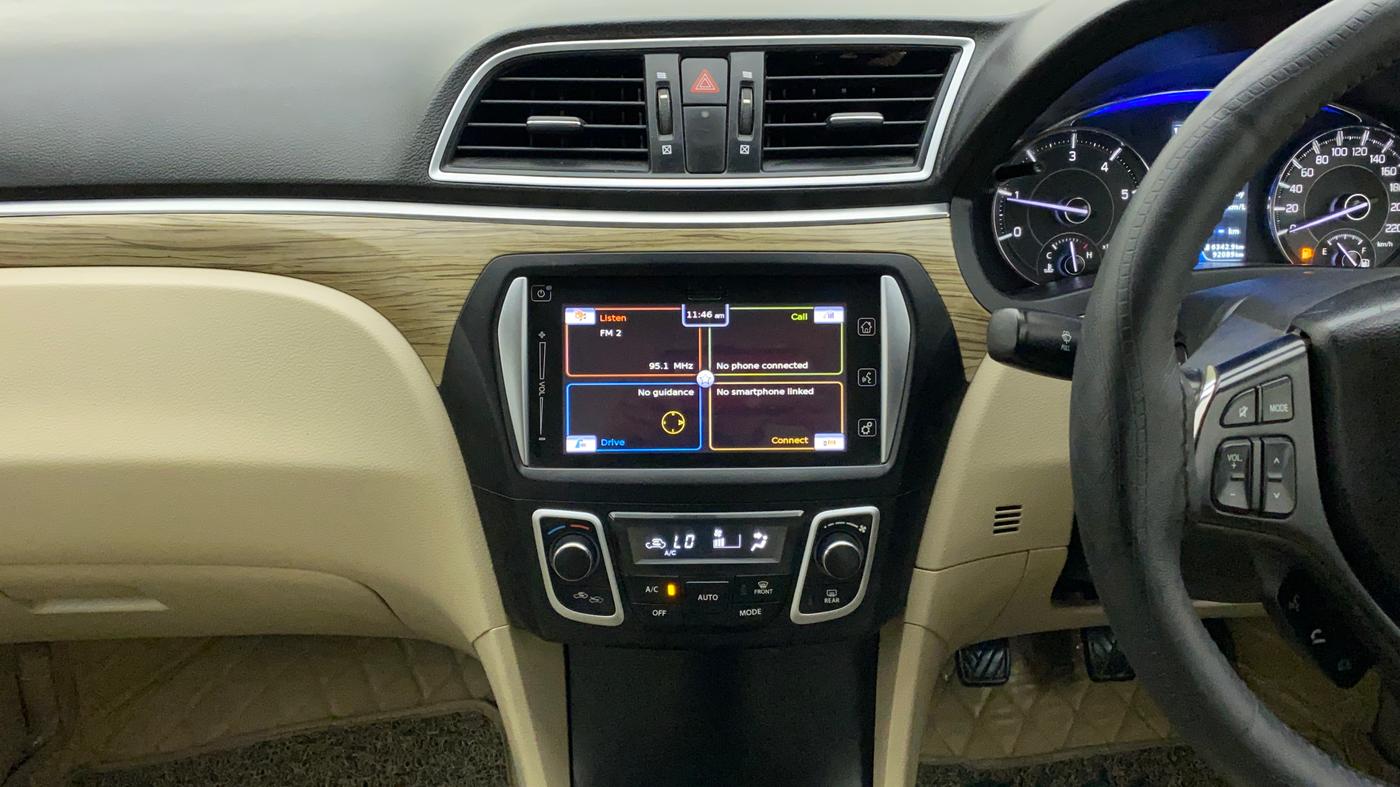 2019 Maruti Ciaz ALPHA DIESEL 1.5, Diesel, Manual, 91,829 km, Air Conditioner