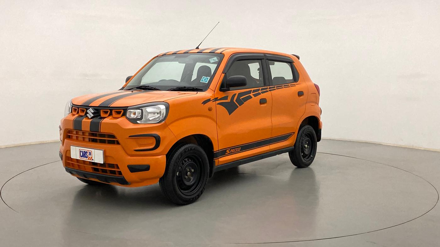 2021 Maruti S PRESSO VXI (O) CNG, CNG, Manual, 25,028 km, Left Front Diagonal