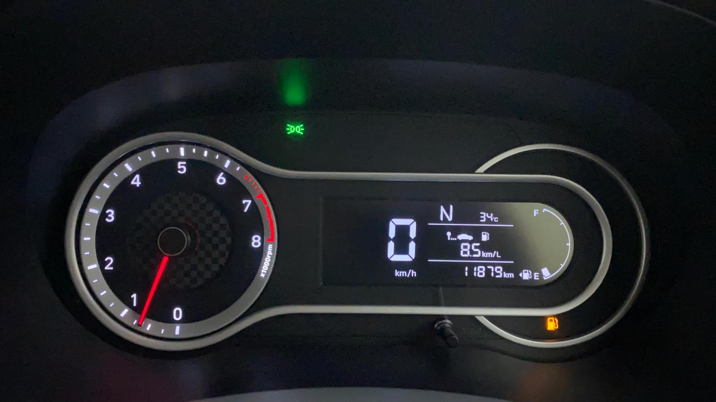 2021 Hyundai AURA SX PLUS 1.2 AMT, Petrol, Automatic, 11,879 km, Odometer Image