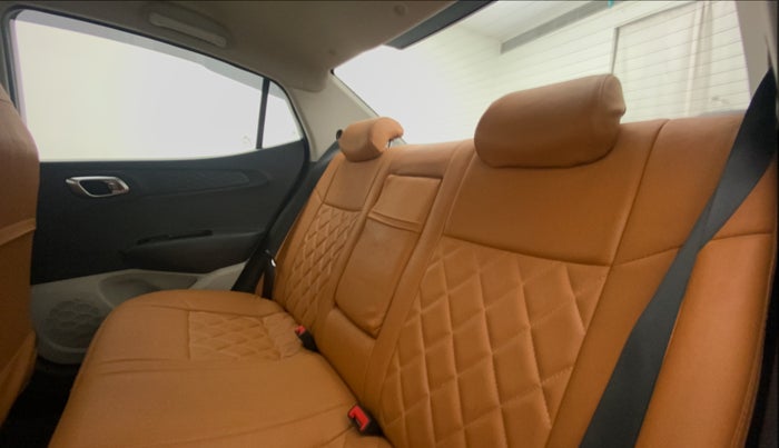 2021 Hyundai AURA SX PLUS 1.2 AMT, Petrol, Automatic, 11,879 km, Right Side Rear Door Cabin