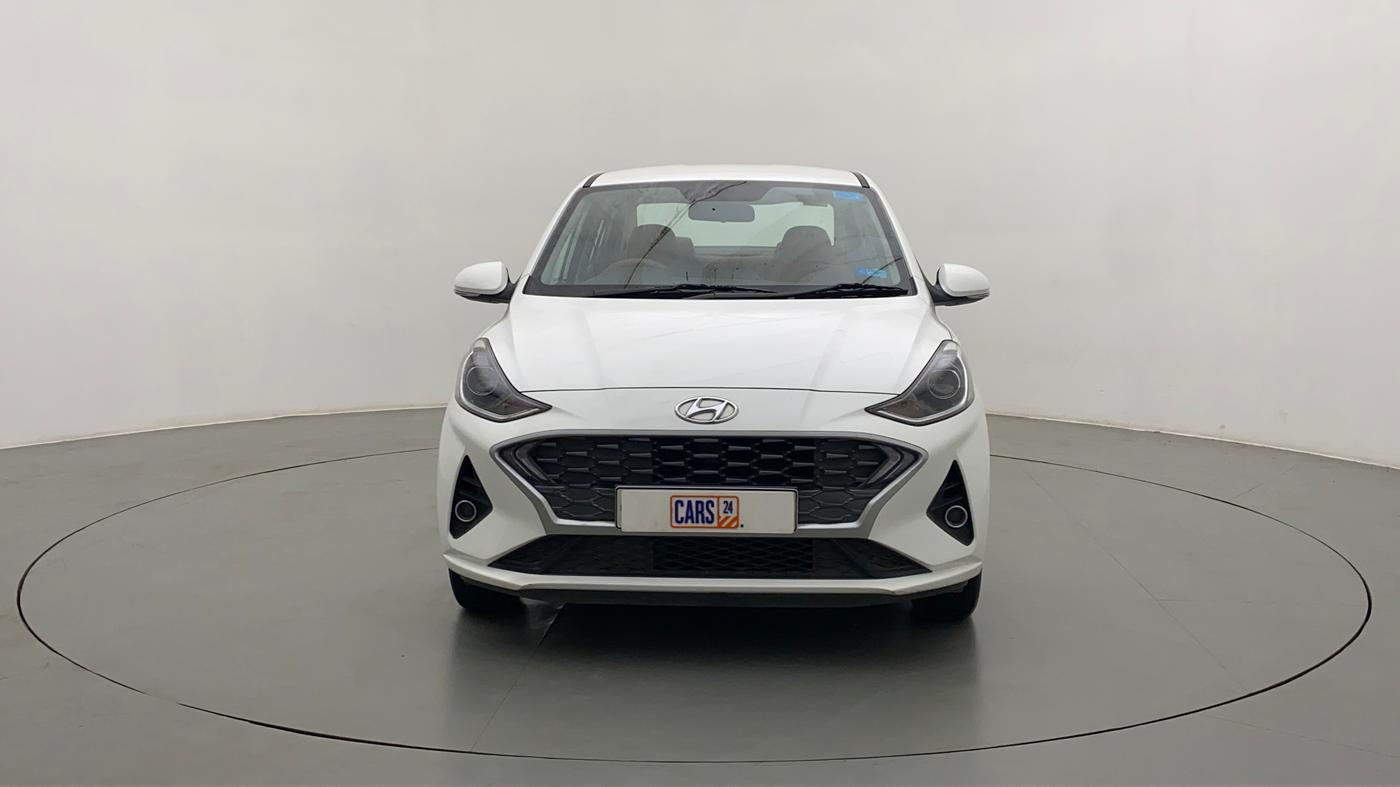 2021 Hyundai AURA SX PLUS 1.2 AMT, Petrol, Automatic, 11,879 km, Front