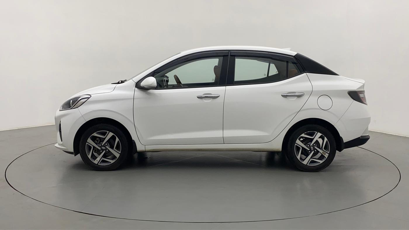 2021 Hyundai AURA SX PLUS 1.2 AMT, Petrol, Automatic, 11,879 km, Left Side