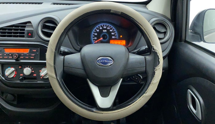 2018 Datsun Redi Go T (O), Petrol, Manual, 91,372 km, Steering Wheel Close Up