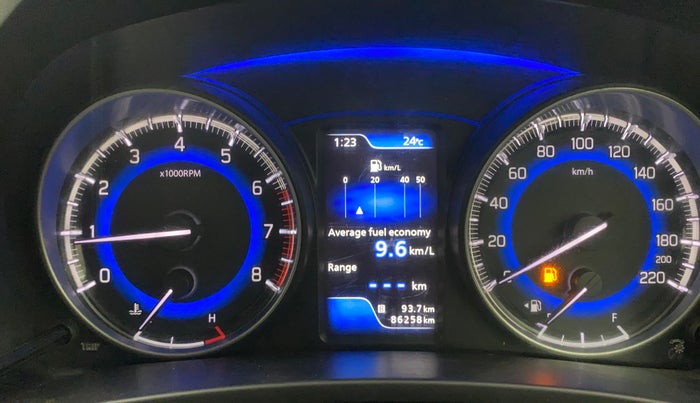 2016 Maruti Baleno ZETA PETROL 1.2, Petrol, Manual, 86,221 km, Odometer Image