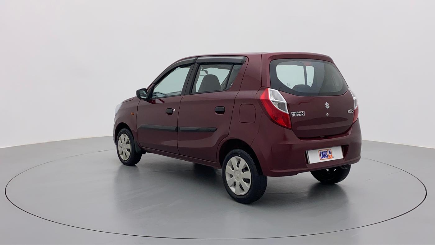 2017 Maruti Alto K10 VXI P, Petrol, Manual, 65,600 km, Left Back Diagonal