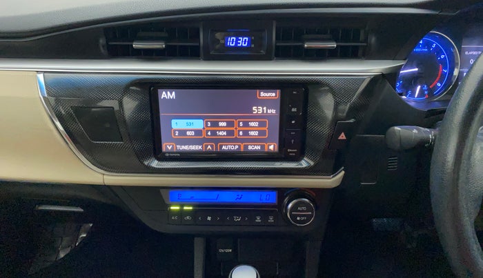 2015 Toyota Corolla Altis VL CVT PETROL, Petrol, Automatic, 61,685 km, Air Conditioner