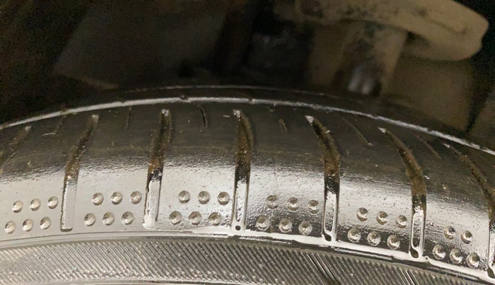 2018 Tata NEXON XZA PLUS PETROL, Petrol, Automatic, 48,424 km, Left Front Tyre Tread