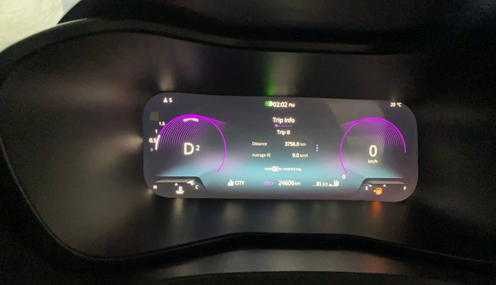 2023 Tata NEXON FEARLESS PURPLE + SUNROOF DCA DUAL TONE 1.2 PETROL, Petrol, Automatic, 24,657 km, Odometer Image