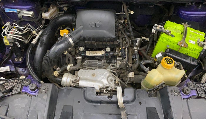 2023 Tata NEXON FEARLESS PURPLE + SUNROOF DCA DUAL TONE 1.2 PETROL, Petrol, Automatic, 24,657 km, Engine View