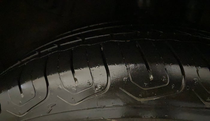 2023 Tata NEXON FEARLESS PURPLE + SUNROOF DCA DUAL TONE 1.2 PETROL, Petrol, Automatic, 24,657 km, Left Rear Tyre Tread