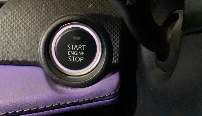 2023 Tata NEXON FEARLESS PURPLE + SUNROOF DCA DUAL TONE 1.2 PETROL, Petrol, Automatic, 24,657 km, Keyless Start/ Stop Button