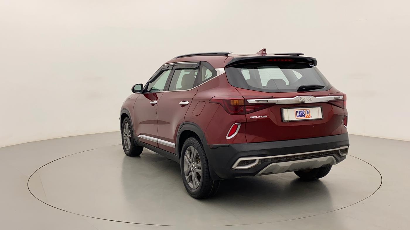 2021 KIA SELTOS HTX PLUS 1.5 DIESEL, Diesel, Manual, 47,575 km, Left Back Diagonal