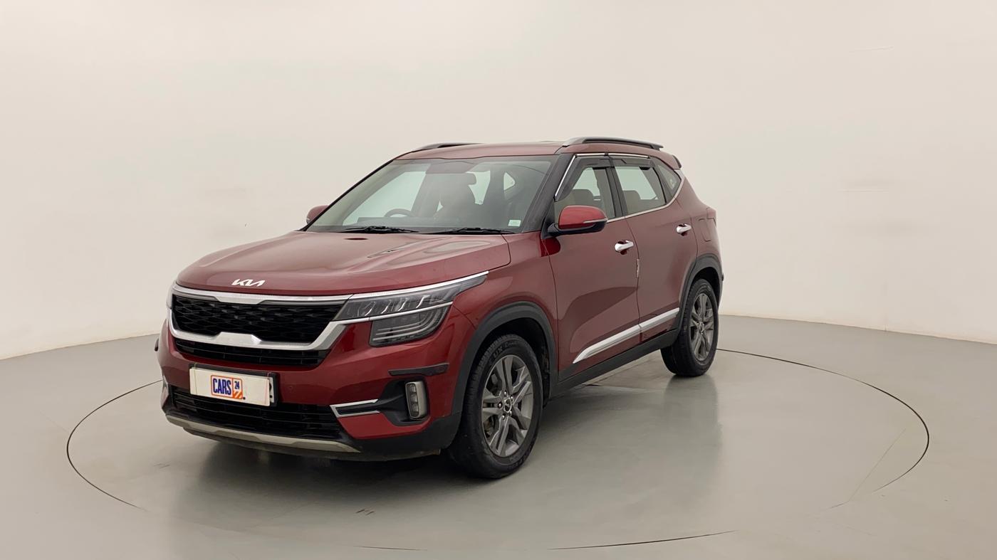 2021 KIA SELTOS HTX PLUS 1.5 DIESEL, Diesel, Manual, 47,575 km, Left Front Diagonal