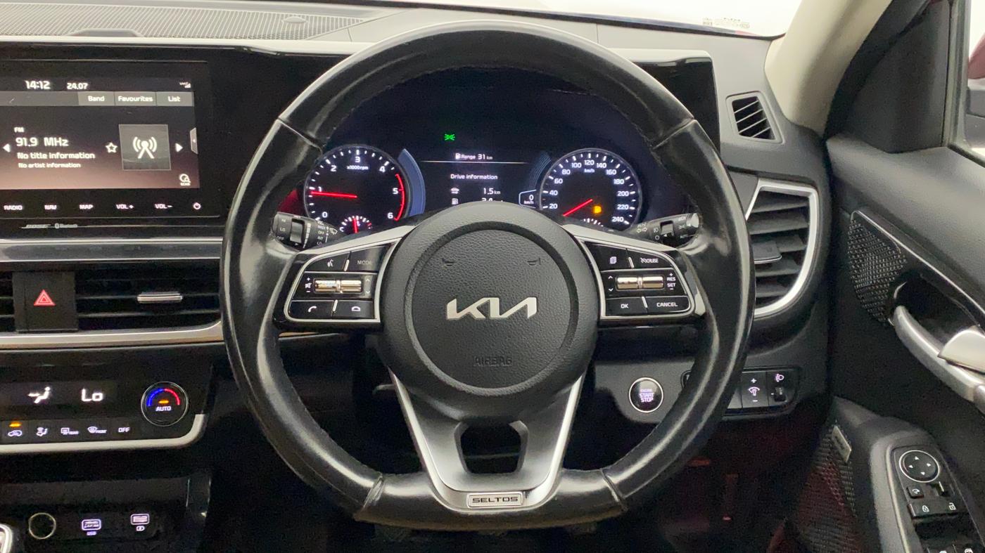 2021 KIA SELTOS HTX PLUS 1.5 DIESEL, Diesel, Manual, 47,575 km, Steering Wheel Close Up