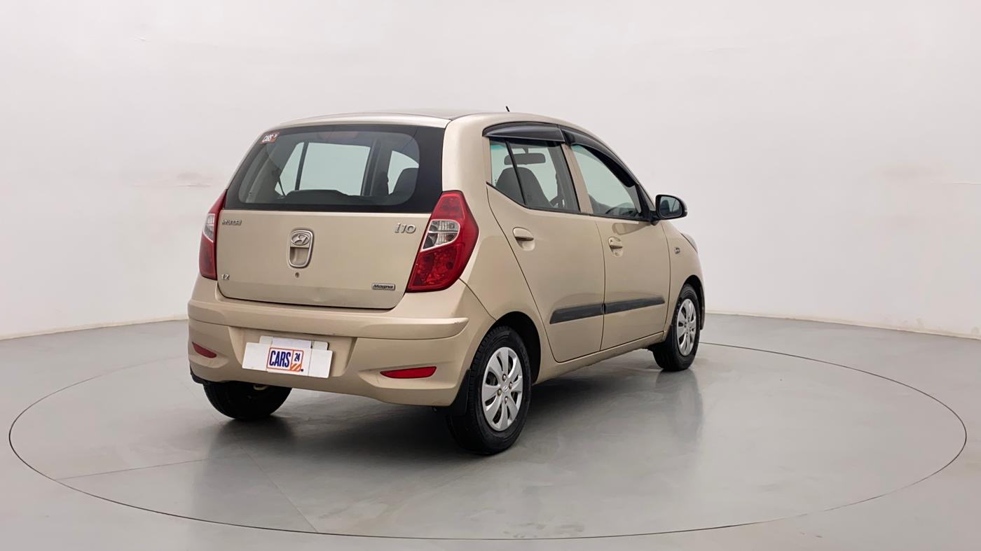 2011 Hyundai i10 MAGNA 1.2, Petrol, Manual, 65,706 km, Right Back Diagonal