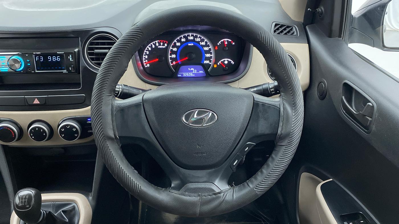 2017 Hyundai Grand i10 ERA 1.2 VTVT, Petrol, Manual, 32,645 km, Steering Wheel Close Up
