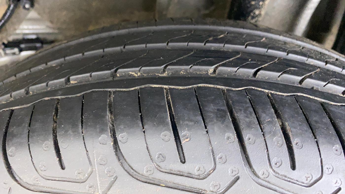 2022 Tata Tiago XT CNG 1.2 RTN, CNG, Manual, 5,807 km, Left Rear Tyre Tread