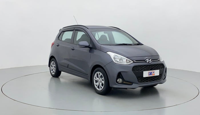 2019 Hyundai Grand i10 SPORTZ 1.2 KAPPA VTVT, Petrol, Manual, 37,450 km, Right Front Diagonal