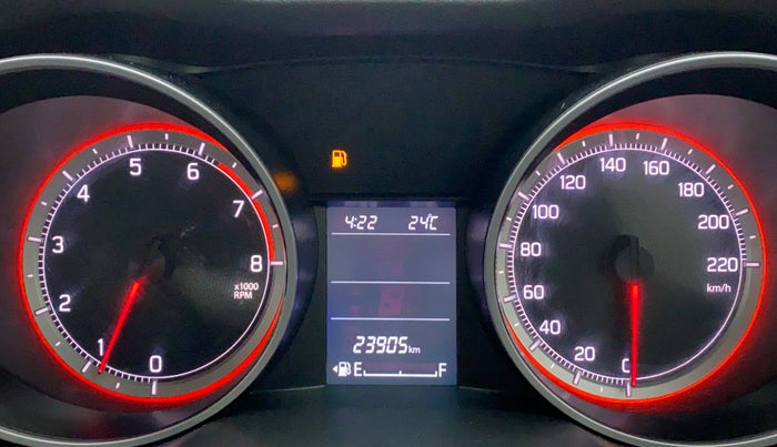 2021 Maruti Swift ZXI+, Petrol, Manual, 23,963 km, Odometer Image