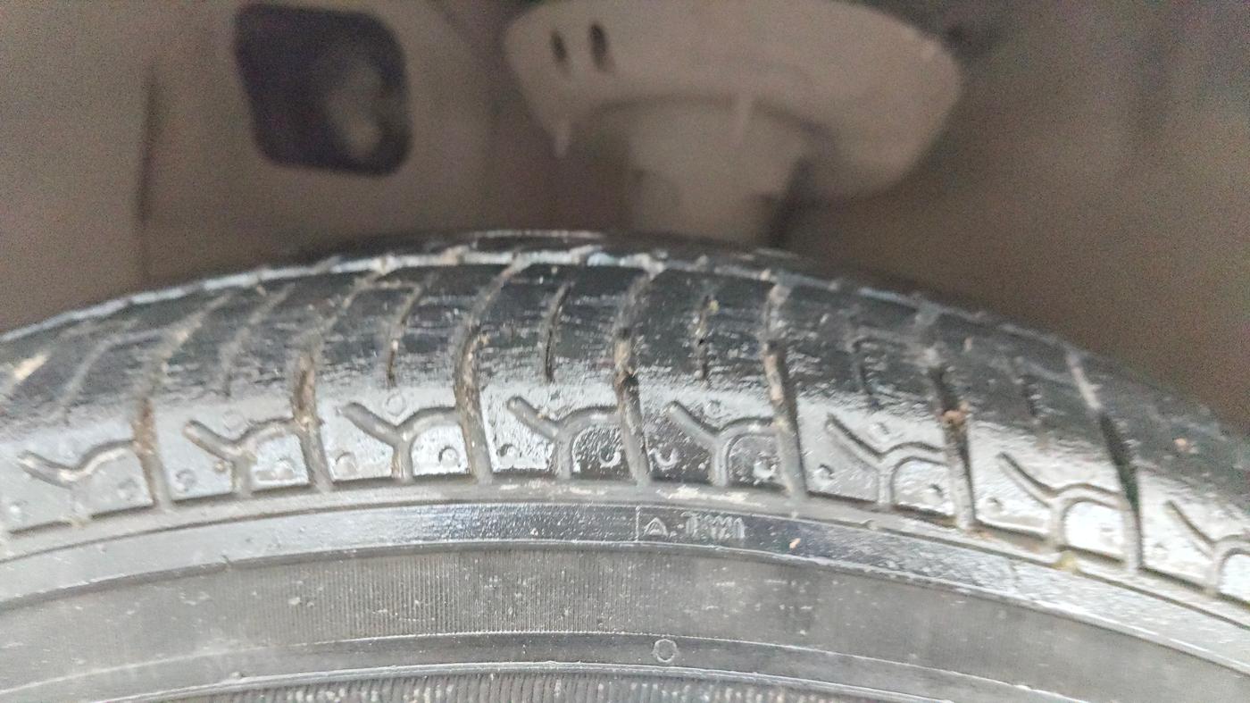 2021 Hyundai NEW SANTRO SPORTZ AMT, Petrol, Automatic, 27,560 km, Left Front Tyre Tread