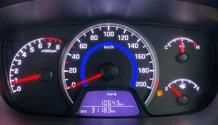 2017 Hyundai Grand i10 ASTA 1.2 VTVT, Petrol, Manual, 31,238 km, Odometer Image