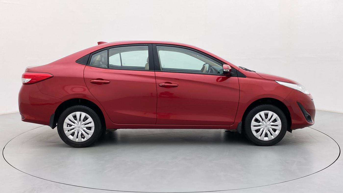 2018 Toyota YARIS G CVT, Petrol, Automatic, 14,875 km, Right Side View
