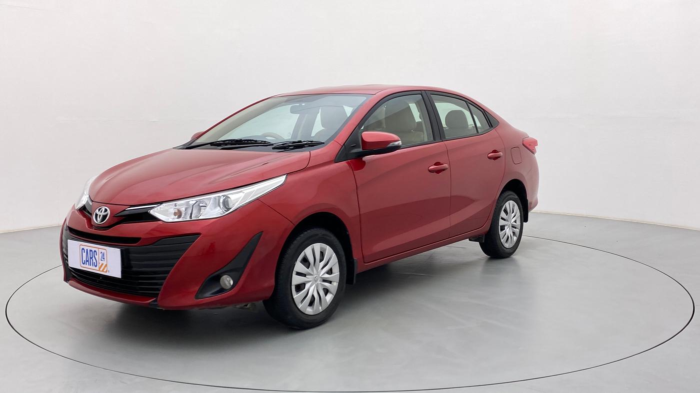 2018 Toyota YARIS G CVT, Petrol, Automatic, 14,875 km, Left Front Diagonal