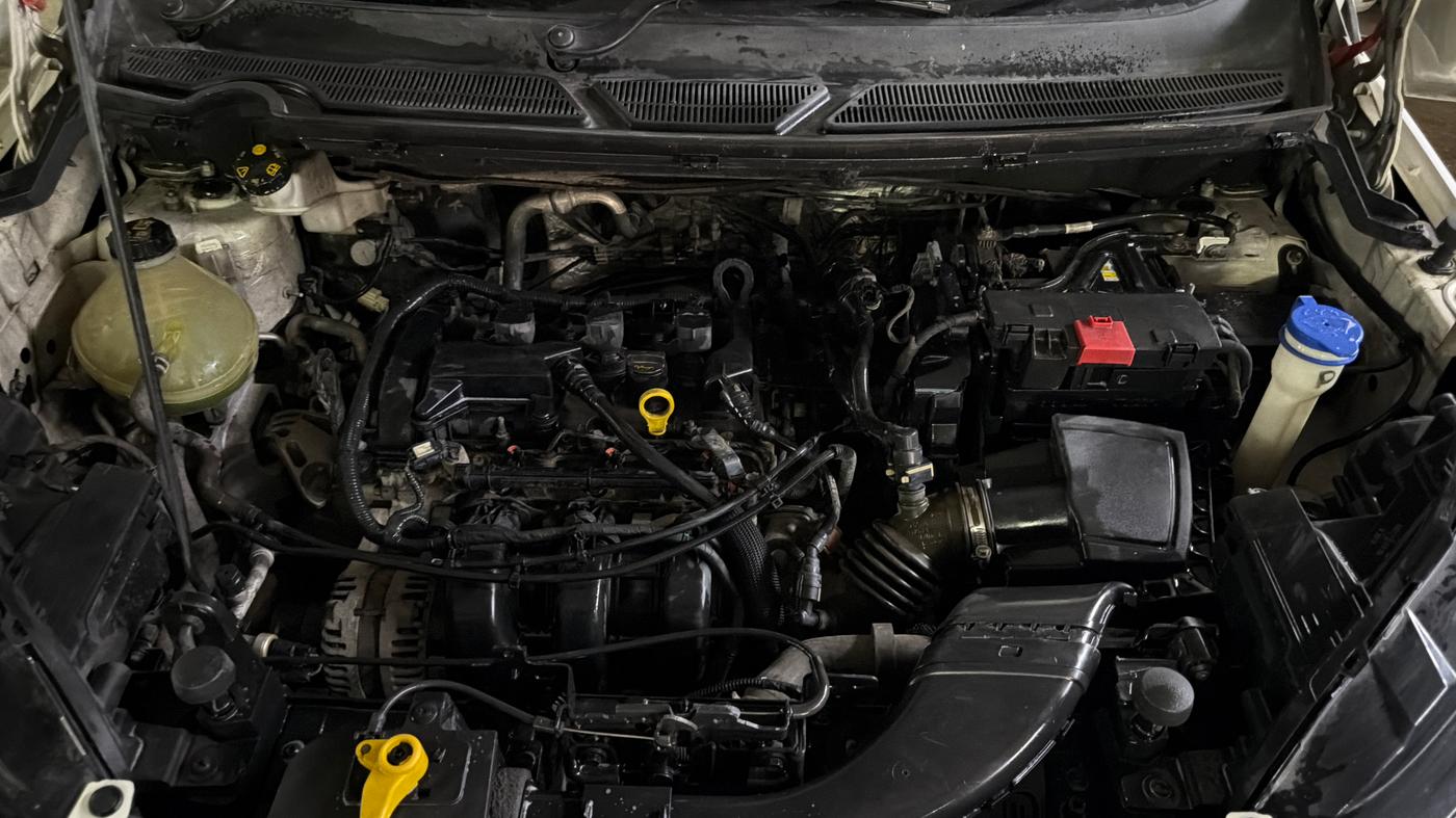 2018 Ford Ecosport TREND + 1.5L PETROL AT, Petrol, Automatic, 97,413 km, Engine View