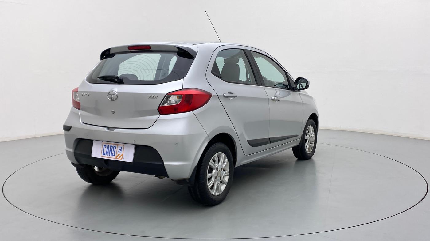 2018 Tata Tiago XZA 1.2 REVOTRON, Petrol, Automatic, 7,048 km, Right Back Diagonal