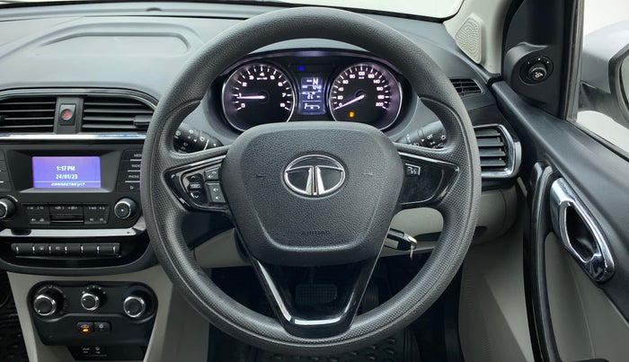 2018 Tata Tiago XZA 1.2 REVOTRON, Petrol, Automatic, 7,048 km, Steering Wheel Close Up
