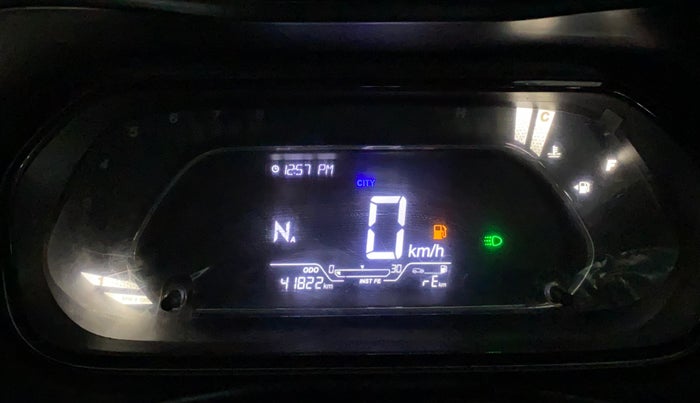 2022 Tata NEXON XZA PLUS PETROL DARK EDITION, CNG, Automatic, 41,875 km, Odometer Image